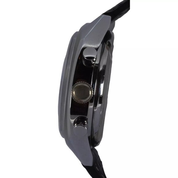 Rare Silver Oriosa Men's 38mm Manual Chronograph Watch Swiss 17J Valjoux 7733! - Picture 4 of 9